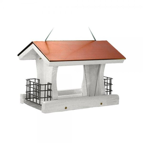 Woodlink Nantucket White CopperTop® Ranch Feeder