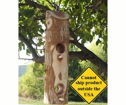 Songbird Essentials Suet Log with Perches