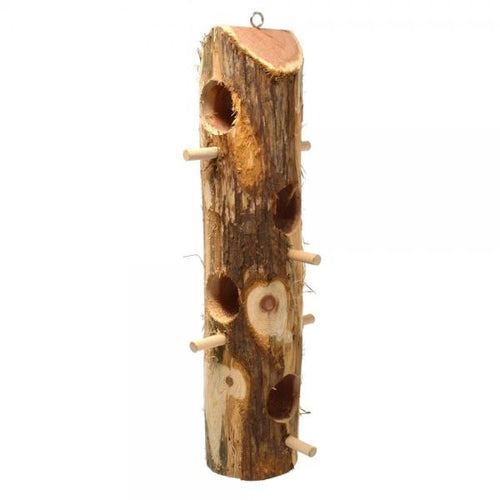 Songbird Essentials Suet Log with Perches