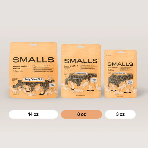 Smalls Freeze-dried Puffy Other Bird for Cats