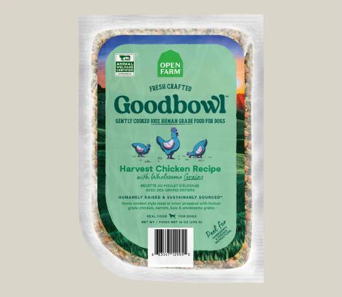 Open Farm Goodbowl Harvest Chicken Freshly Crafted Recipe
