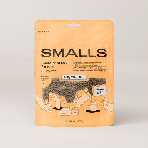 Smalls Freeze-dried Puffy Other Bird for Cats
