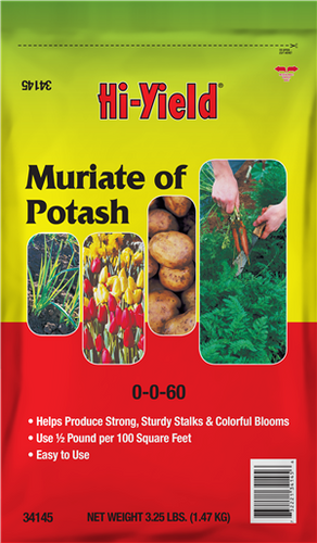 Hi-Yield MURIATE OF POTASH 0-0-60