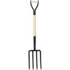 Corona Tools Digging Fork, 4 Tine, D-Grip Handle