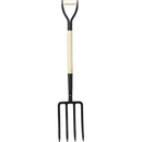 Corona Tools Digging Fork, 4 Tine, D-Grip Handle