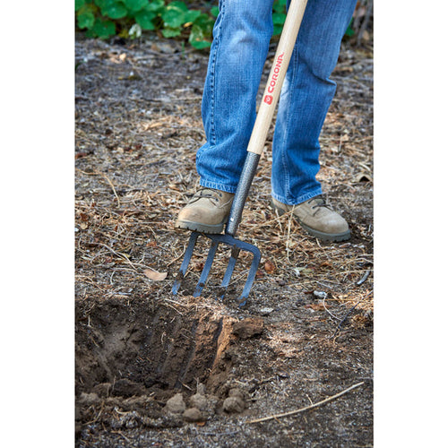 Corona Tools Digging Fork, 4 Tine, D-Grip Handle
