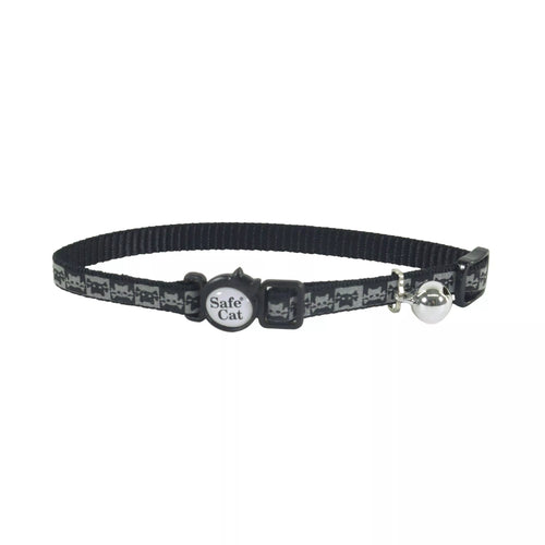 Coastal Pet Products Lazer Brite Reflective Adjustable Breakaway Cat Collar