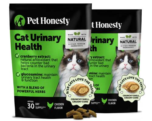 Pet Honesty Urinary Dual Texture Urinary Tract Supplement for Cats
