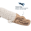 Tall Tails Natural Leather Crunch Crocodile Rope Dog Toy