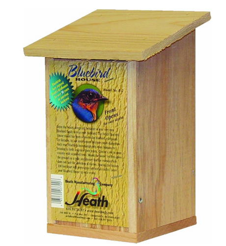Heath Outdoor Products B-2-2 Bluebird House