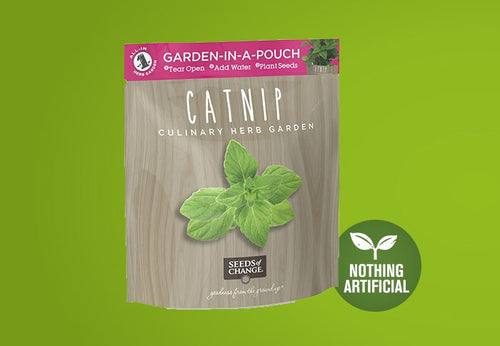 SEEDS OF CHANGE™ ORGANIC CATNIP GARDEN IN A POUCH