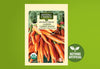 SEEDS OF CHANGE™ ORGANIC GARDEN ORANGE CARROT MIX SEEDS