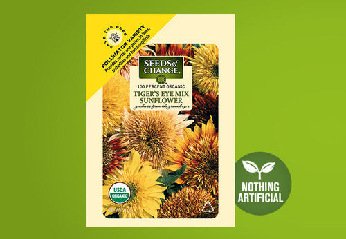 SEEDS OF CHANGE™ ORGANIC TIGER'S EYE MIX SUNFLOWER SEEDS