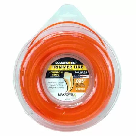 Maxpower Precision Parts .095in. x 50ft. Square One Trimmer Line
