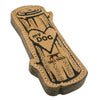 Tall Tails Natural Leather Love My Dog Log Toy (9 leather)