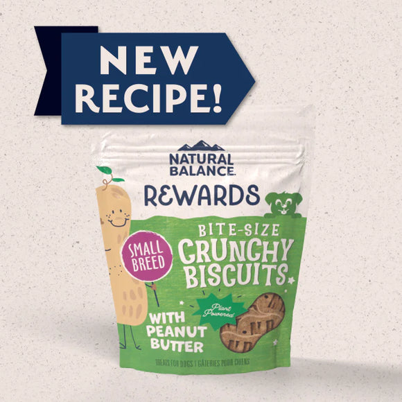 Natural Balance Crunchy Biscuits Small Breed With Peanut Butter