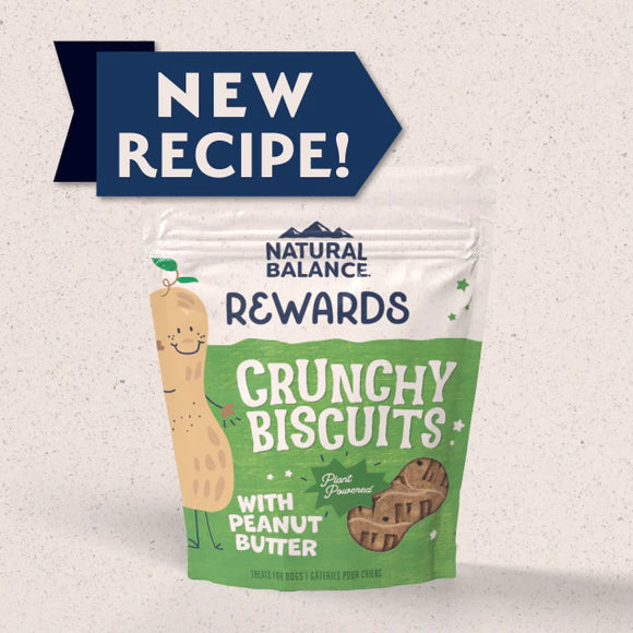 Natural Balance Crunchy Biscuits With Peanut Butter