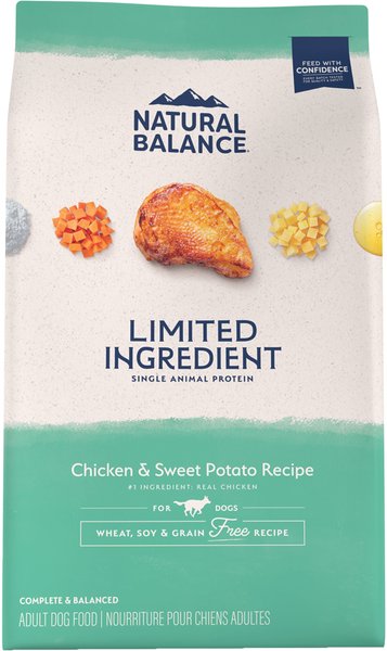 Natural Balance L.I.D. Limited Ingredient Diets Adult Grain Free Sweet Potato and Chicken Dry Dog Food