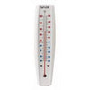Big & Bold 15 x 3-Inch White Outdoor Tube Thermometer