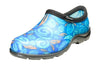 Sloggers Women’s Waterproof Comfort Shoes Blue Swirl Design