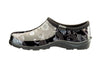 Sloggers Women's Waterproof Comfort Shoes Modern Floral Black (Size 7)