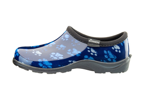 Sloggers Women’s Waterproof Comfort Shoes Grungy Paw Blue