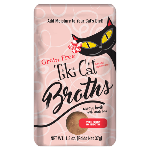 Tiki Cat® Grain Free Beef in Broth