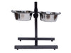 Indipets Adjustable Double Diners Heavy base adjustable height double diners