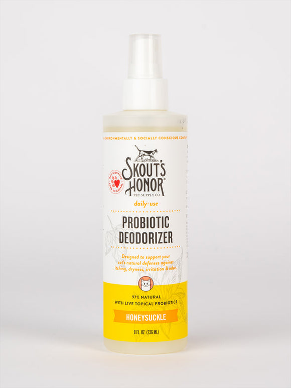 Skout's Honor Cat Probiotic Deodorizer Honeysuckle (8 oz)