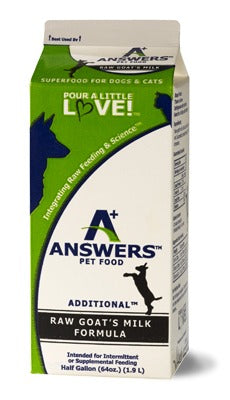 Answers Pet Food Raw Goat’s Milk