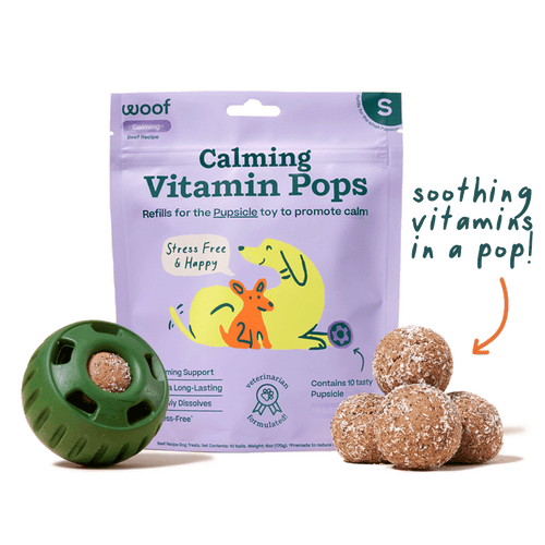 Woof Calming Vitamin Pops Dog Treats (X-Large)