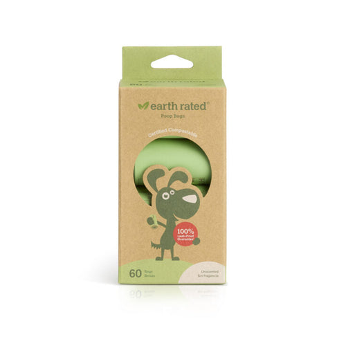 Earth Rated Certified Compostable Unscented Bags