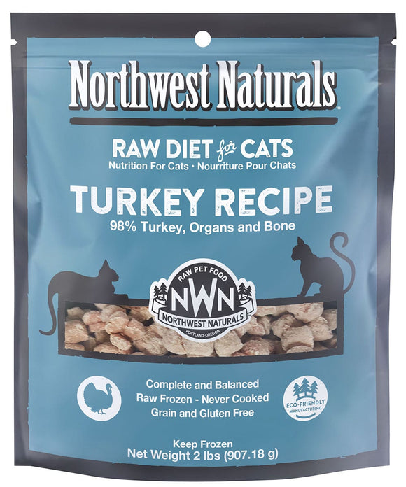 Northwest Naturals Frozen Cat Nibbles Turkey