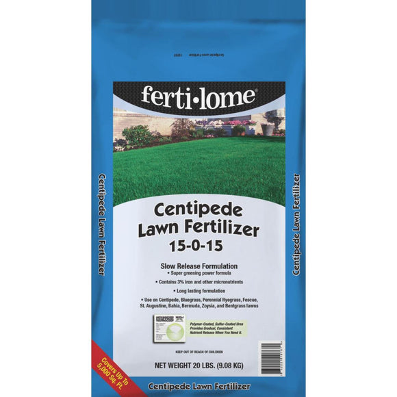 Ferti-lome 20 Lb. 5000 Sq. Ft. 15-0-15 Centipede Lawn Fertilizer