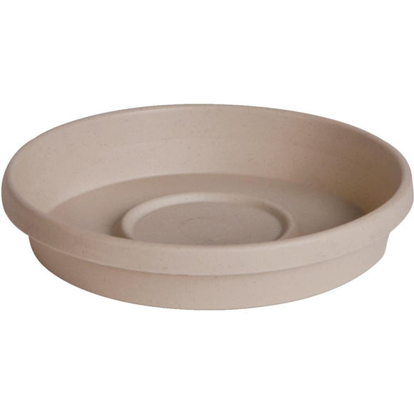 Bloem 6 In. Pebble Stone Poly Classic Flower Pot Saucer