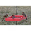 Songbird Essentials Red Hanging Platform Feeder