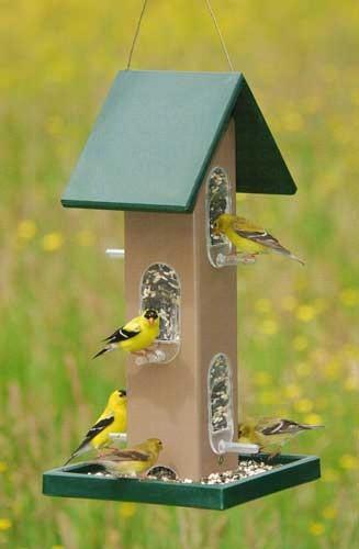 Songbird Essentials Tube Feeder with seed Tray