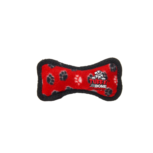 Tuffy® Jr. Bone Red Dog Toy (Bone Red)