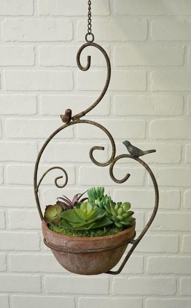 Marshall Scroll Hanging Planter