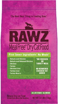 RAWZ® Dehydrated Chicken & Turkey Recipe Dry Cat Food