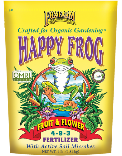 FOXFARM HAPPY FROG® FRUIT & FLOWER FERTILIZER