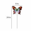 Eangee Home Design Garden Stake Butterfly Blue (m9000) (8 × 1 × 24 in, Blue)