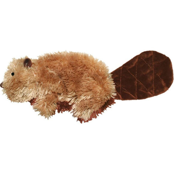 KONG Plush Beaver Dog Toy (SM)