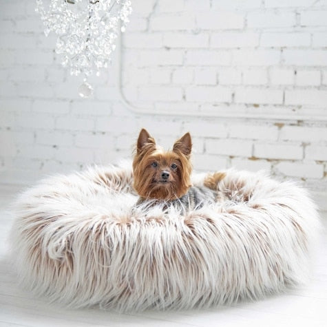 SnooZZy Glam Pet Donut Lounger