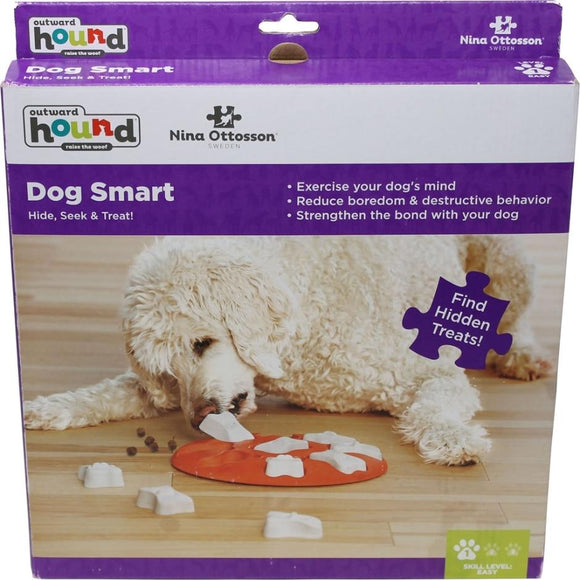 Outward Hound Hide N' Slide Dog Treat Puzzle Toy - Feeders Pet Supply