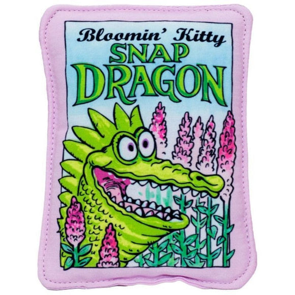 BLOOMIN' KITTY SNAP DRAGON SEED PACKET CAT TOY (MEDIUM, MULTI)
